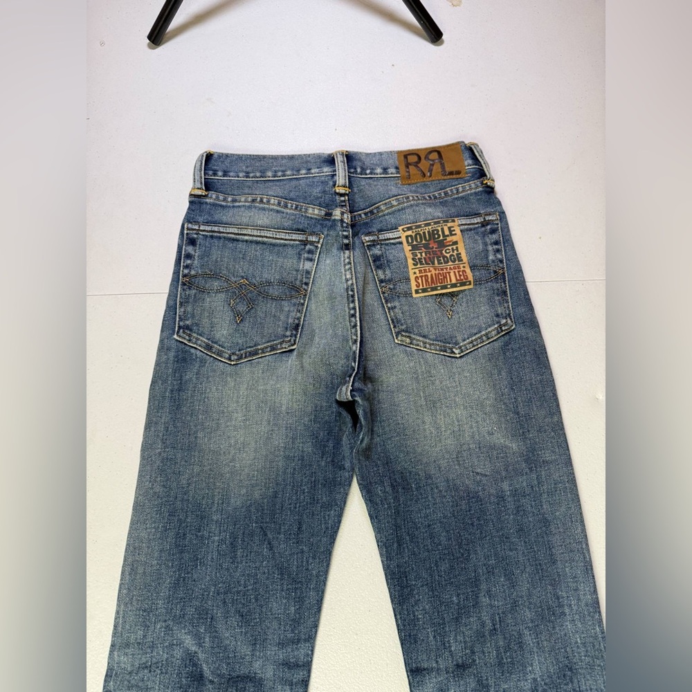 Women New double RL RRL Denim Jeans Sz 24 - Picture 9 of 12